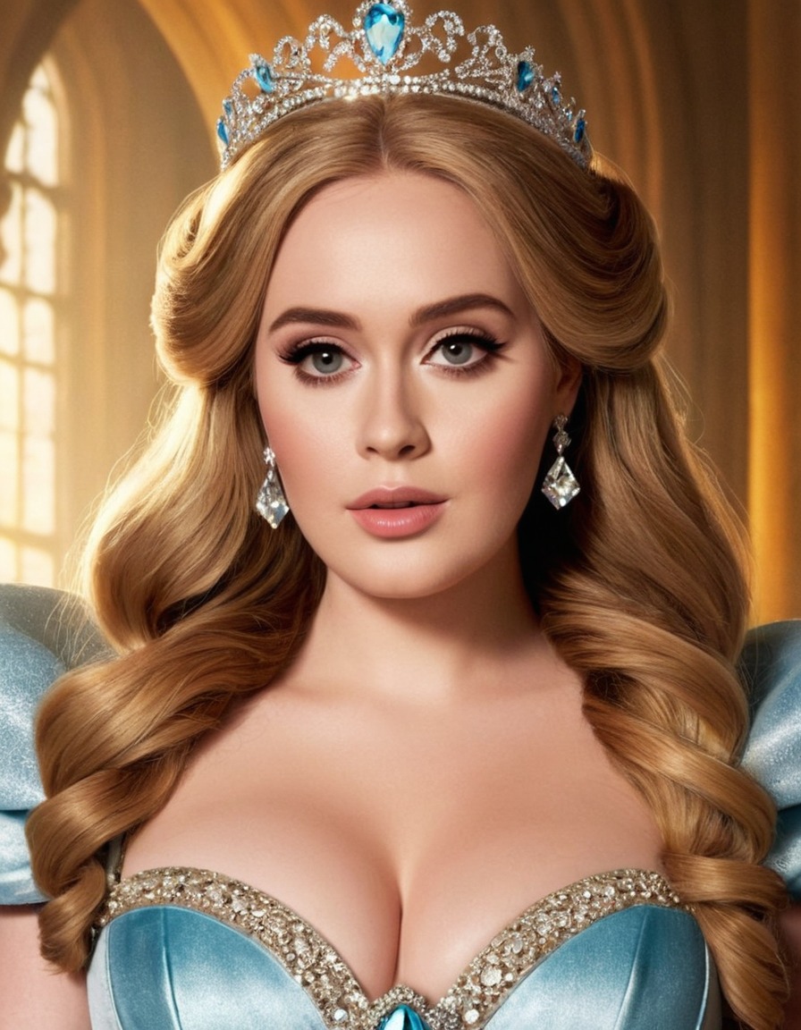 princess, adele, disney, fairytale, beauty, character, fantasy