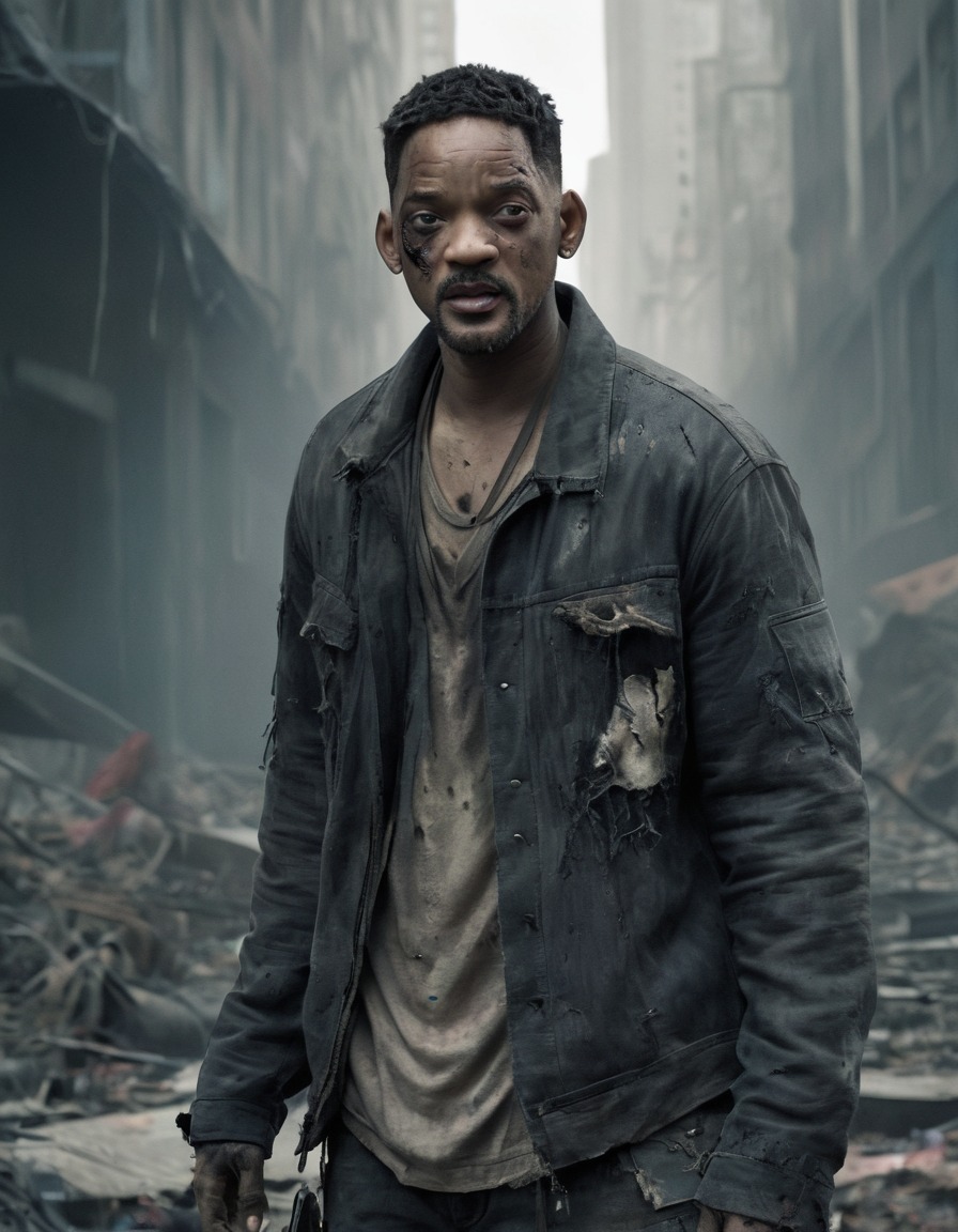 will smith, zombie, post-apocalyptic, horror, actor, celebrities