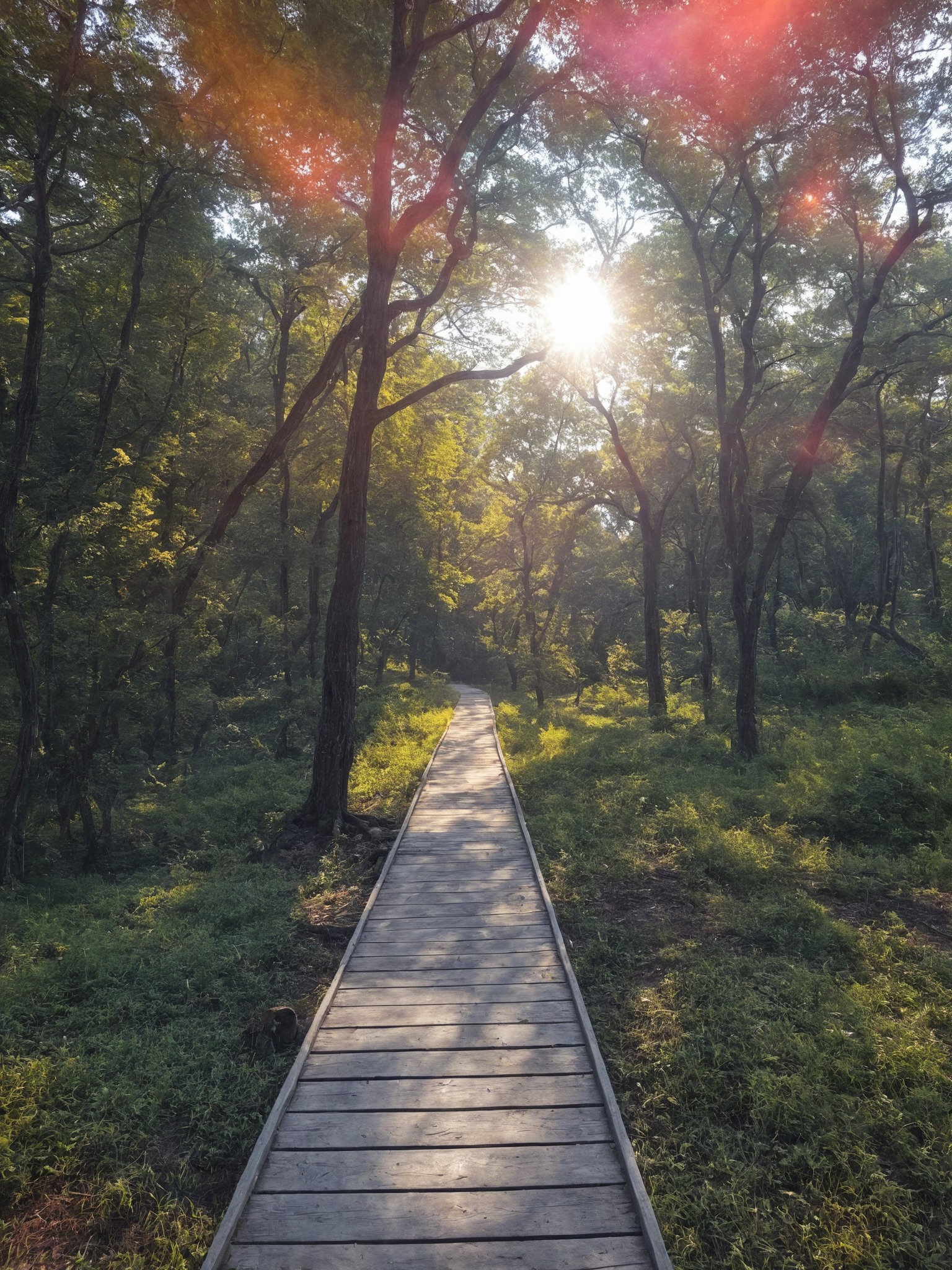 nature, nature photography, sun, sun burst, lens flare, landscape, naturecore, cottagecore, flowers, trees, green, foliage, summer, my photgraphy