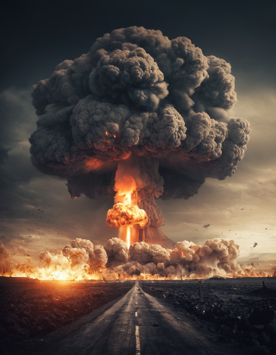 nuclear explosion, destruction, power, explosion, atomic bomb, nuclear, weapon