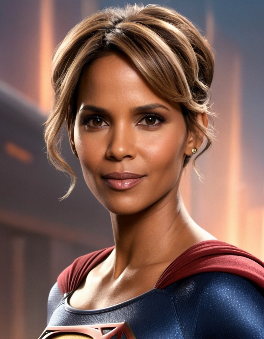 halle berry, supergirl, actress, superhero, dc comics, film, entertainment