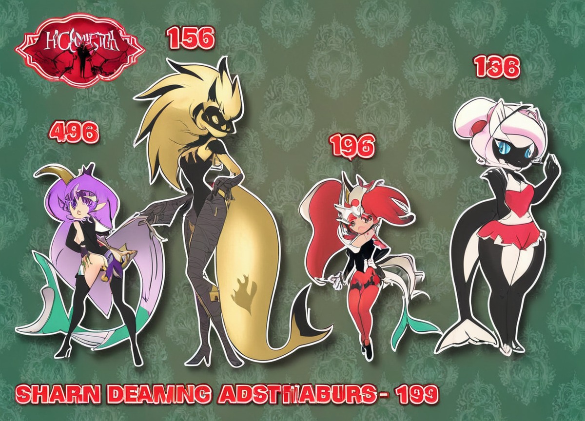 adoptable, adoptablesopen, hazbinhotel, demongirl, digitalart, characterdesign, sale, originalcharacter, monster, monstermusume, sharks, sharkgirls, sharkdemons, helluvaboss, hazbinhoteladoptables, helluvabossadoptable, hellborns