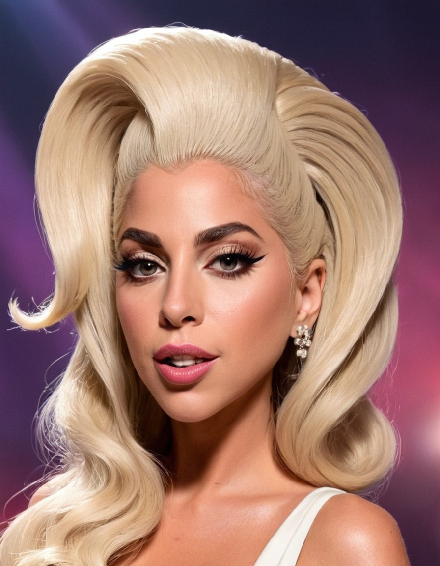 fun, lady gaga, caricature, comical, humor