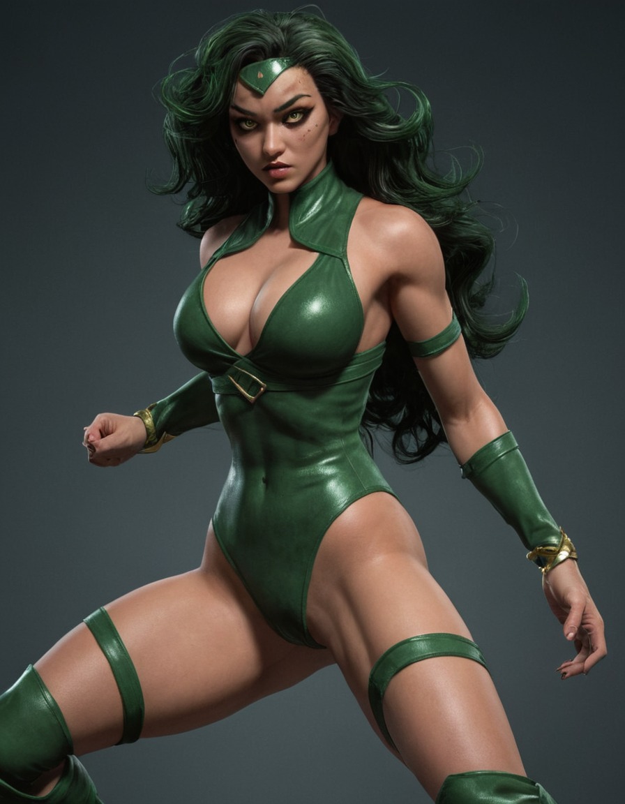 mortal kombat, jade, fighting game, video game, female character, combat, fantasy