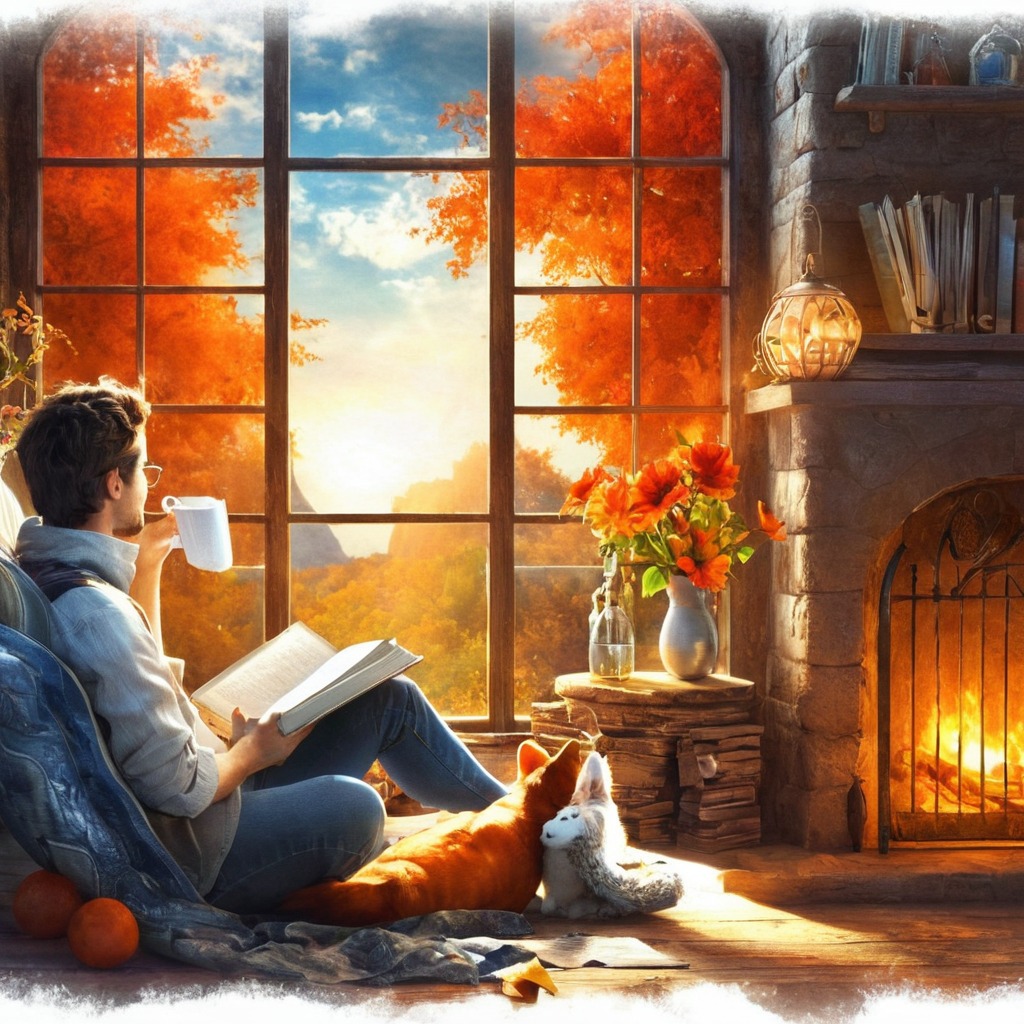 bookish, bookworm, catandbook, catlovers, felinefriend, fireplace, goldenhour, homesweethome, relaxation, windowview, catlife, warmandcozy, readingnook, instacats, bookstagram, autumnvibes, cozyvibes, peacefulmoments, bmotors, literaryescape, dreamyreading