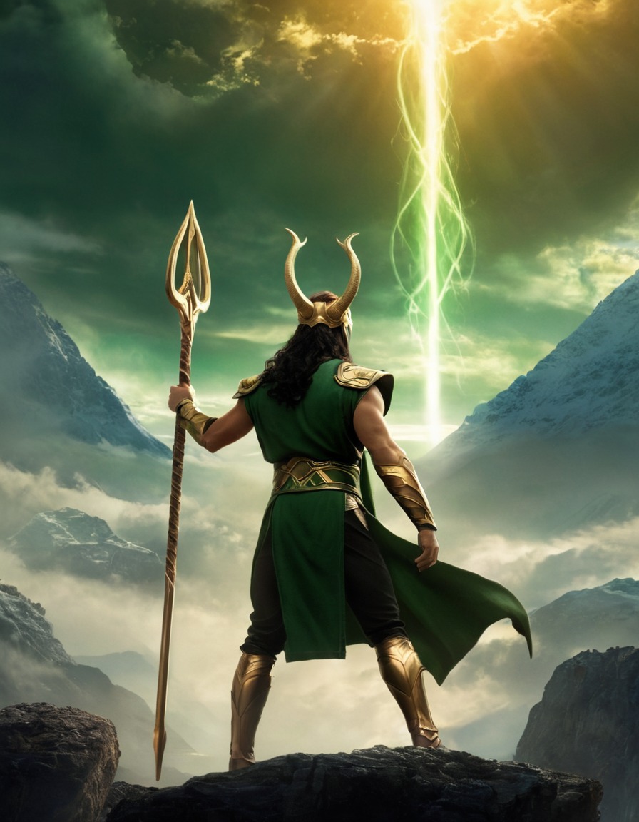 loki, norse mythology, epic, god, deception, trickster, mythical