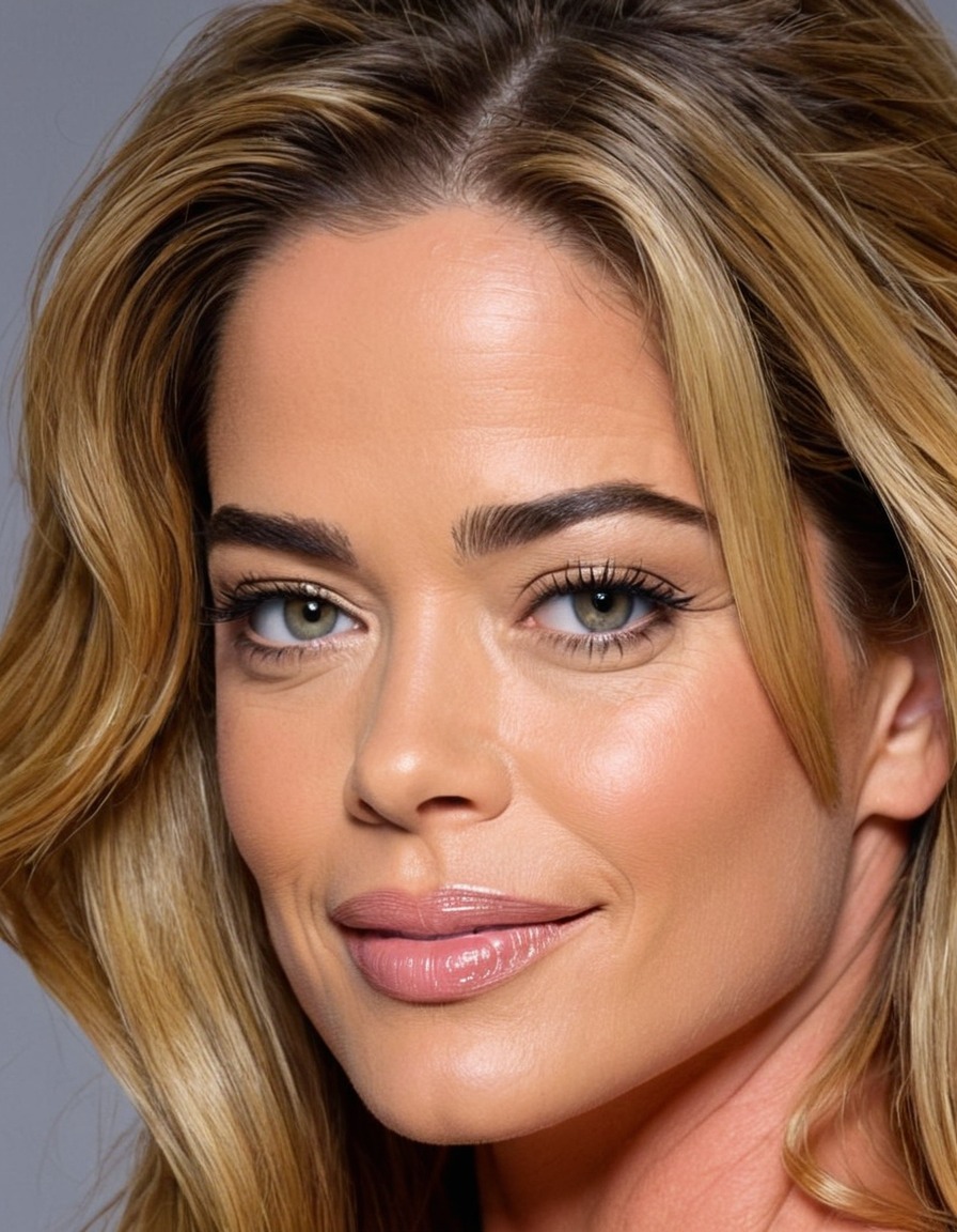 denise richards, celebrity, painting, humor, art, portraiture