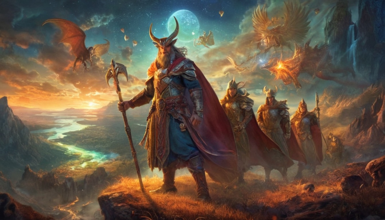 warrior, fantasyart, epic, viking, battle, bing, conceptart, originalcharacter