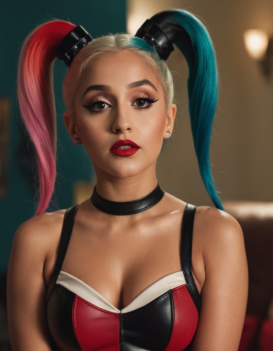 ariana grande, harley quinn, character portrayal, acting, film, dc comics