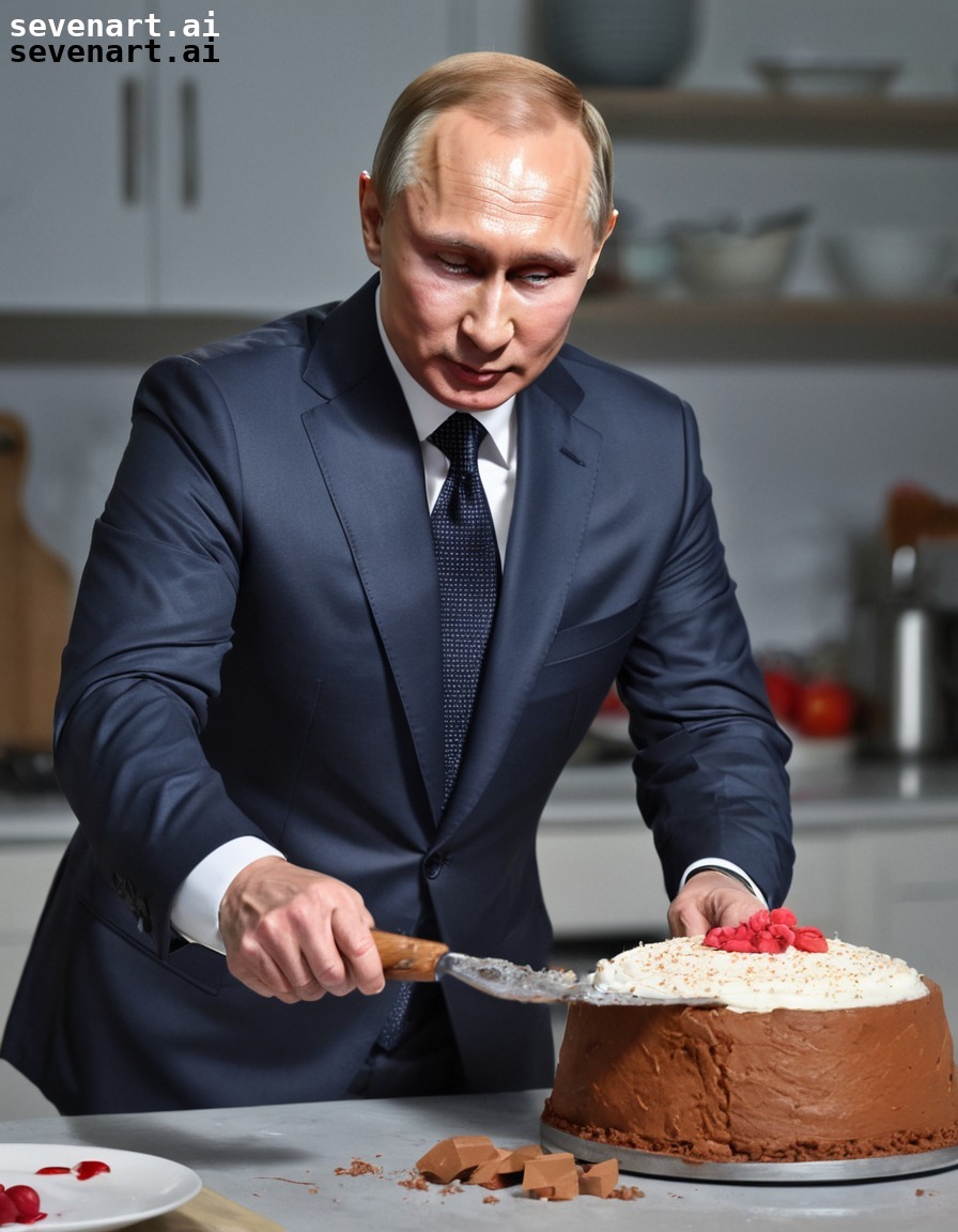 celebrity, cooking show, baking, russia, humor, putin, russian president