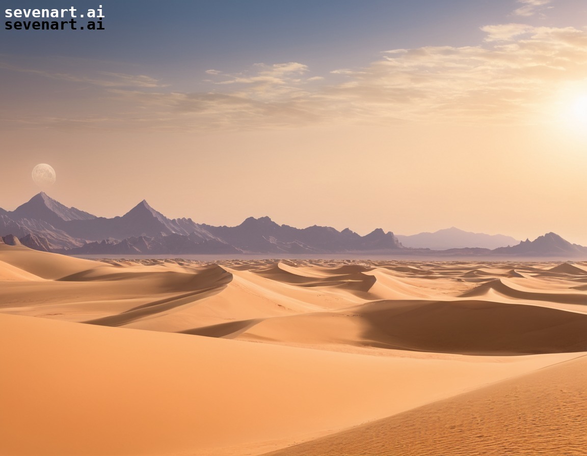 desert, sand dunes, landscape, sci-fi, frank herbert, dune