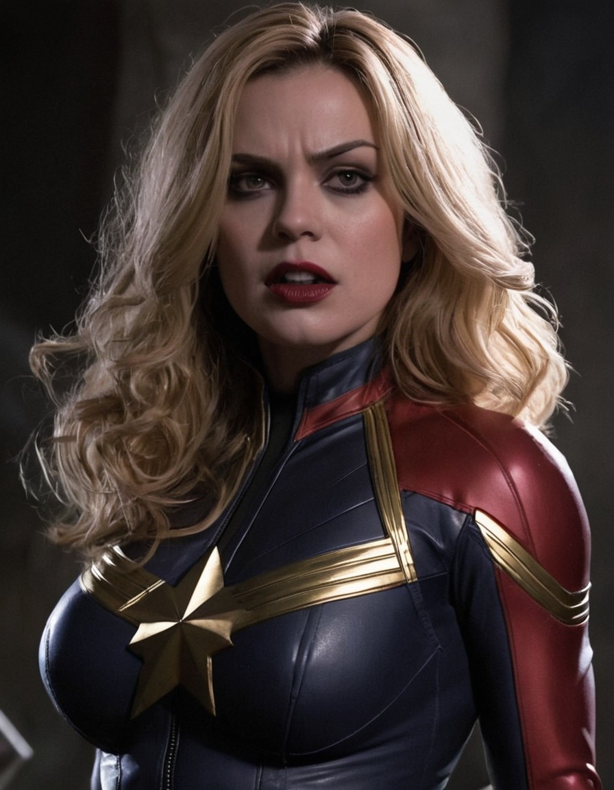 vampire, captain marvel (marvel comics), marvel comics, superhero, undead, character transformation