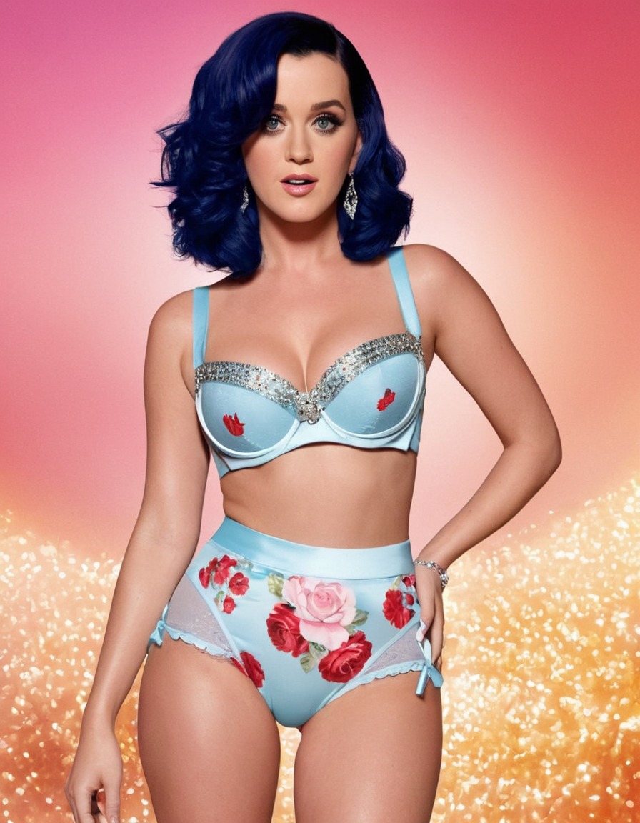 katy perry, sexy, panties, bra, lingerie