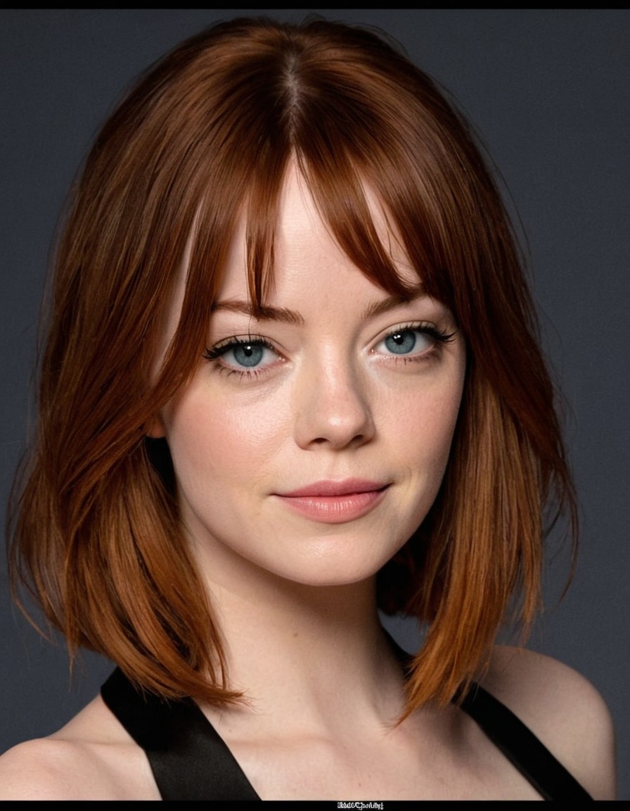 emma stone, portrait, painting, actress, celebrity, art, hollywood