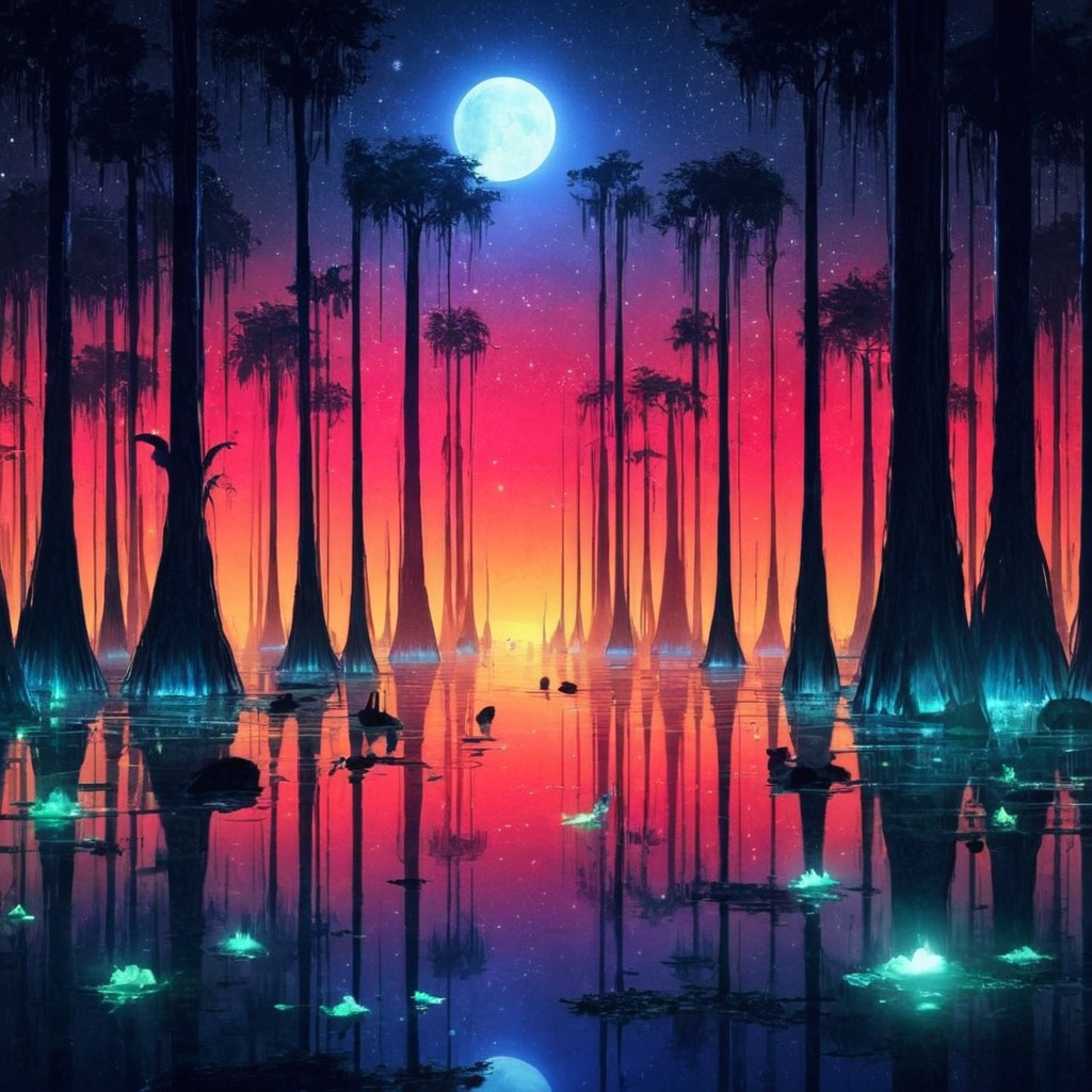 digitalart, forest, surreal, copilot, frog, fullmoon, moon, neon, swamp, dailychallenge, ai_art, ai_generated, ai_generated_art, ai_artwork, ai_image, ai_generatedart, ai_generated_artwork, copilotai, copillot_ai