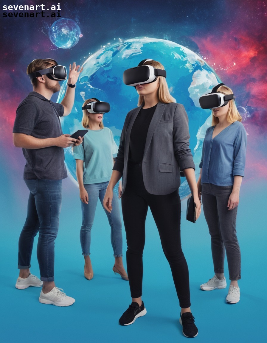 virtual reality, technology, digital world, exploration, gaming, future