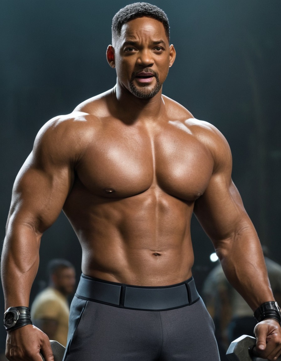 will smith, transformation, superhero, muscle gain, action movie