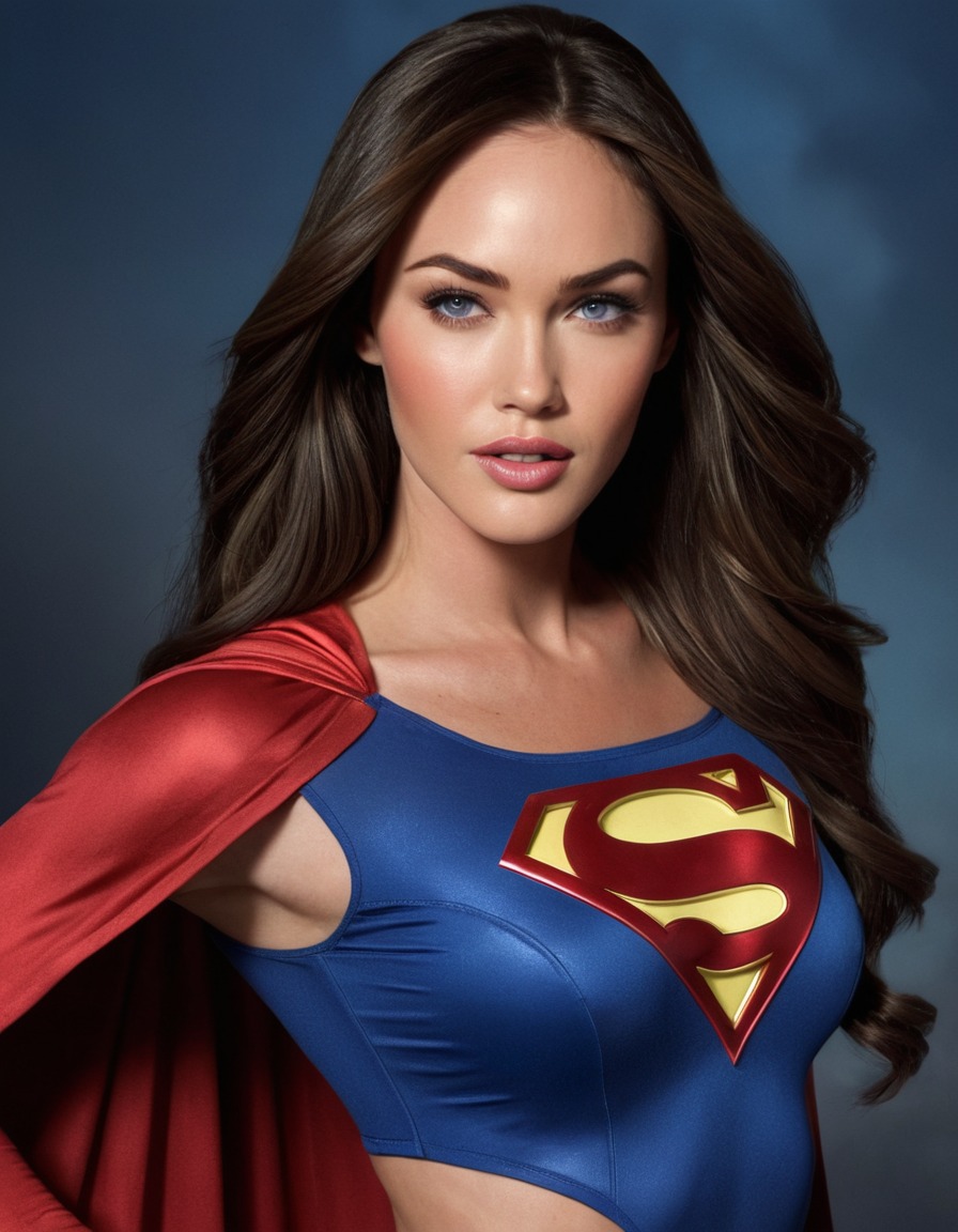 megan fox, actress, celebrity, supergirl, dc comics