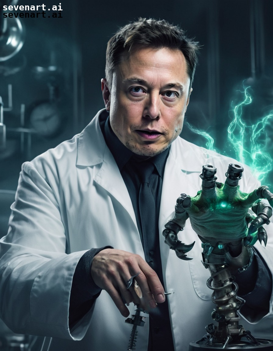 elon musk, mad scientist, frankenstein, creation, costume, elonmusk, musk