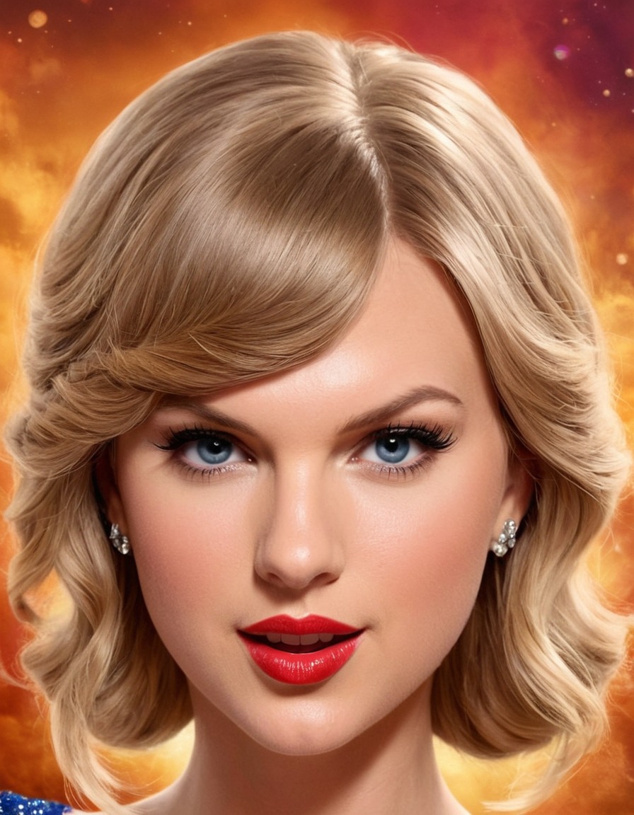 fun, taylor swift, caricature, singer, comedy, pop culture, illustration