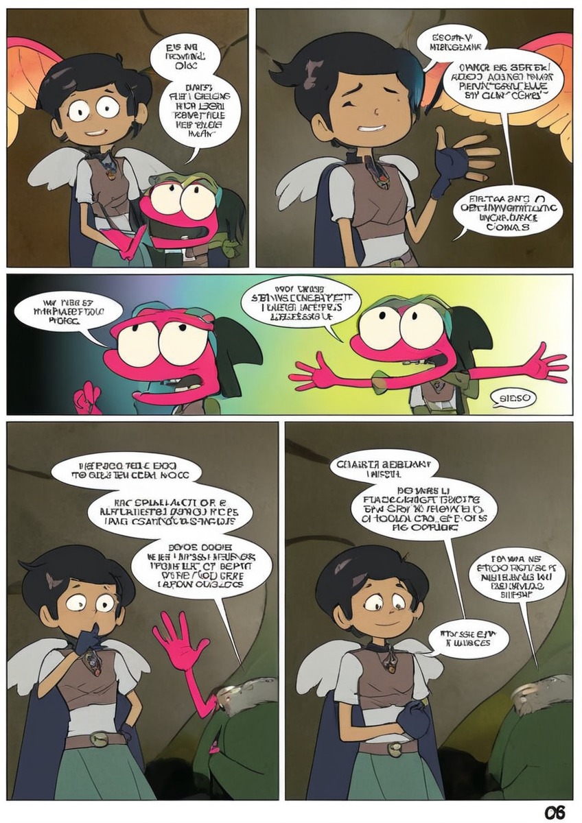 comic, amphibia, sprig, amphibiafanart, marcywu