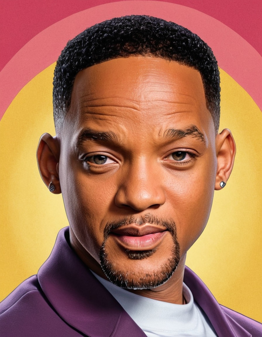 will smith, funny, painting, celebrity, humor