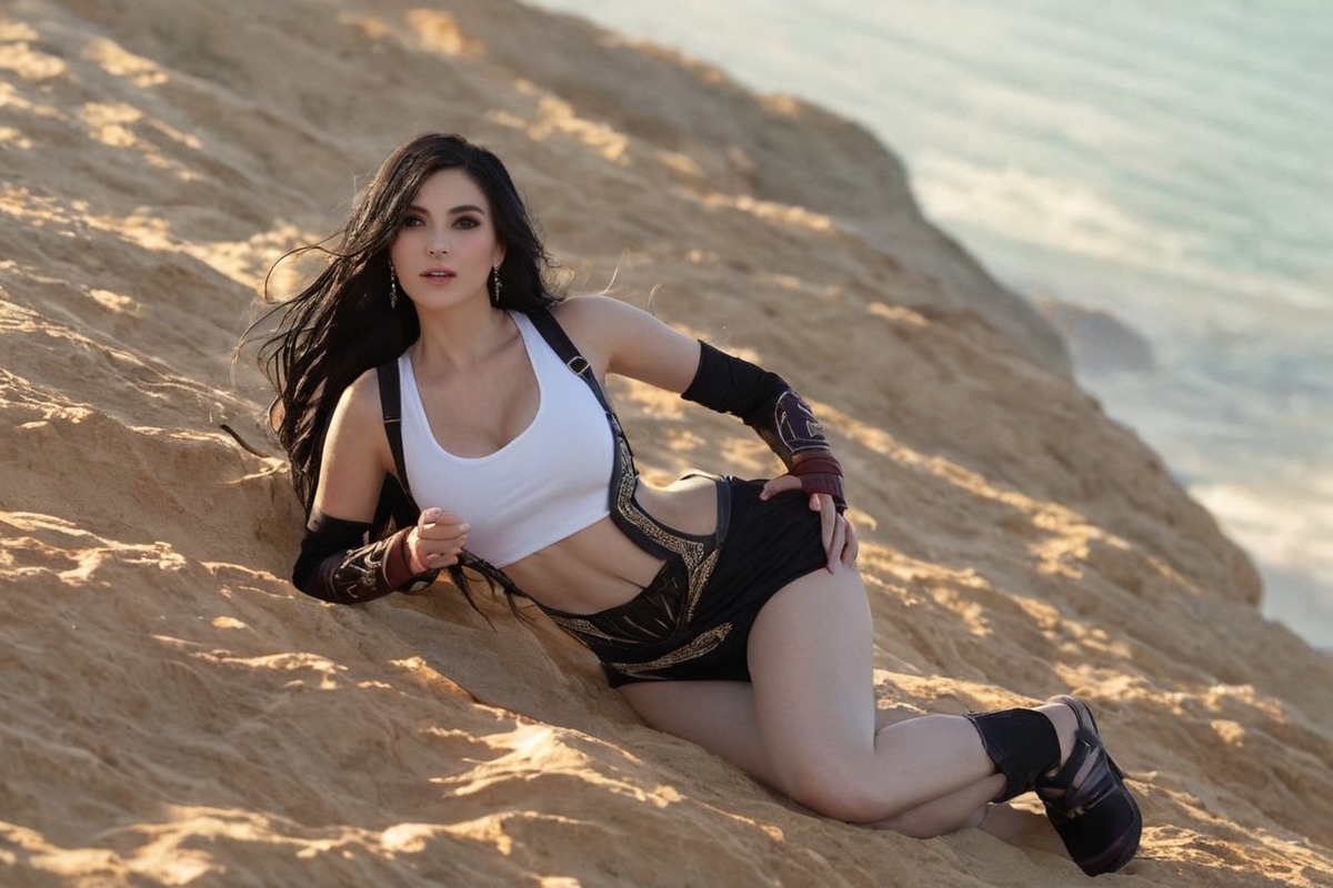 ff7finalfantasy, finalfantasy, tifa, tifalockhart, final_fantasy, tifacosplay, tifafinalfantasy, tifalockhartcosplay, tifa_lockhart, tifalockhartfinalfantasy7, ff7remake, ffxivcharacter