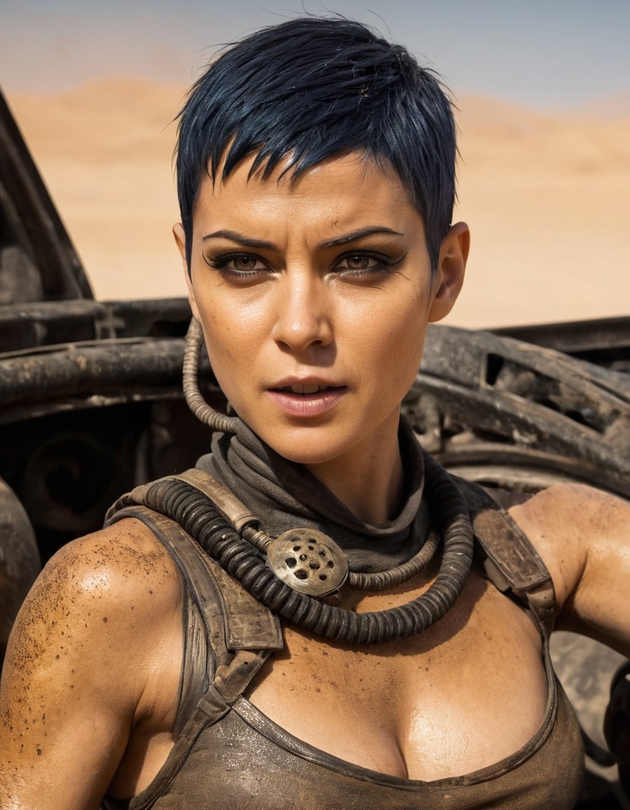 furiosa, mad max, warrior, tough, post-apocalyptic