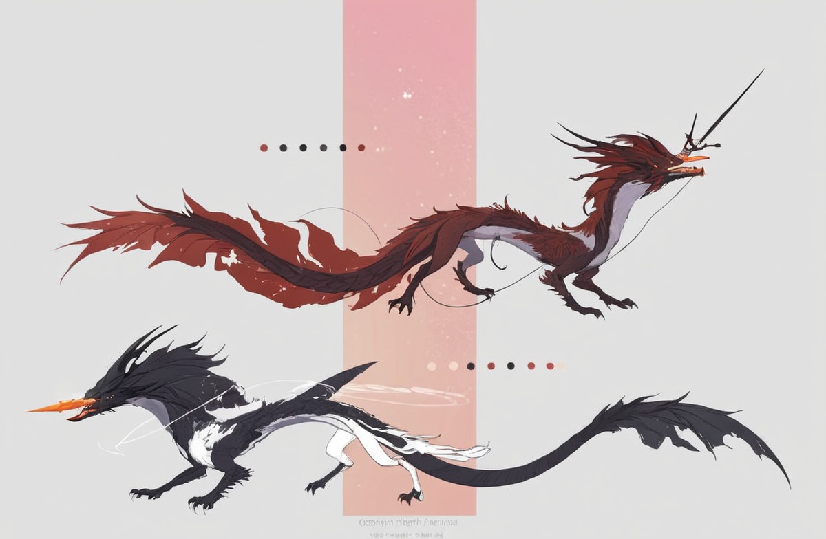 dragon, sona, yuyakedesign