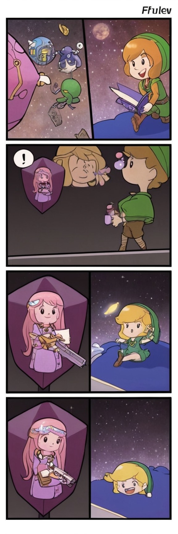 videogamefanart, comic, nintendo, link, legendofzelda, echoesofwisdom