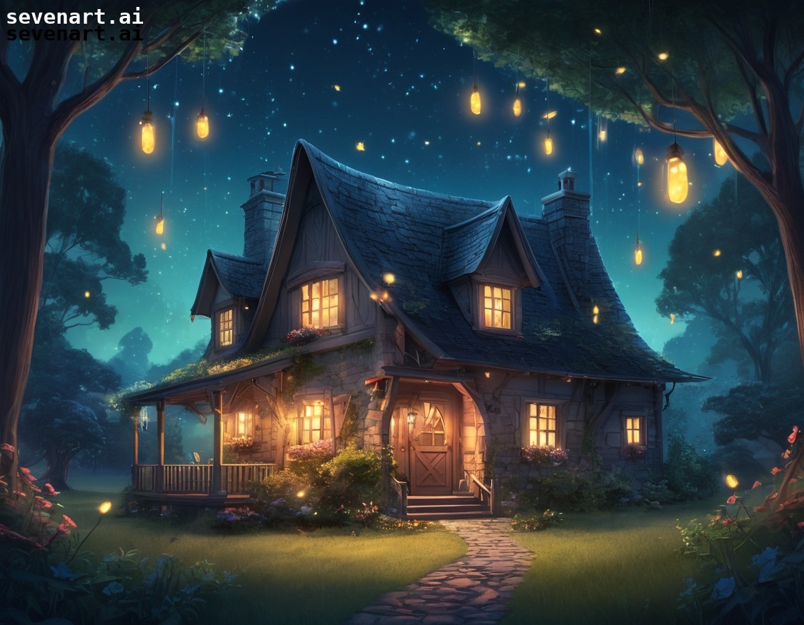 fairytale, charming house, fantasy, whimsical, enchanting, house, home