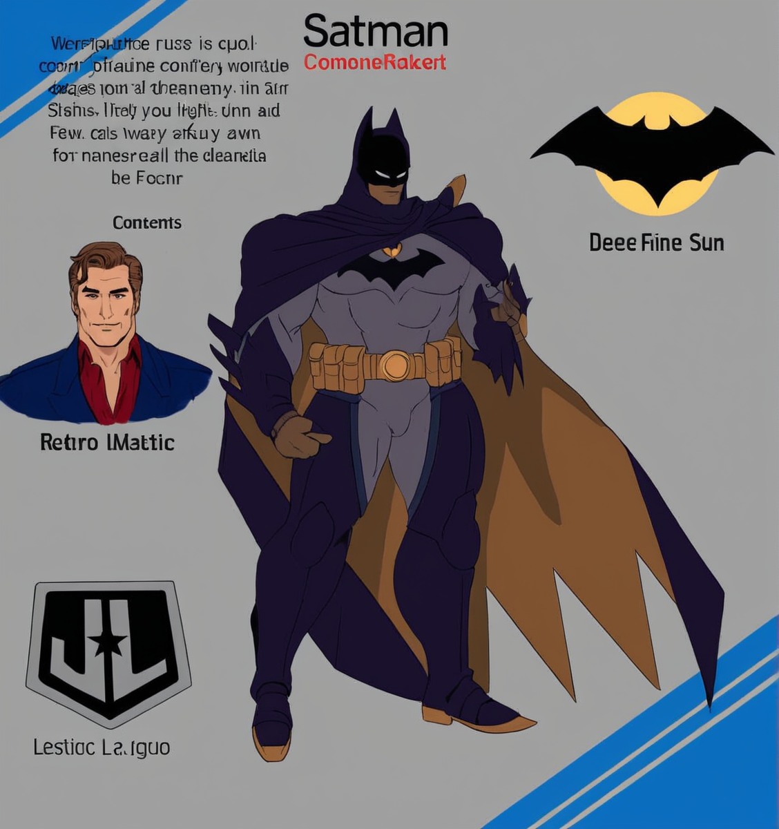 batman, redesign