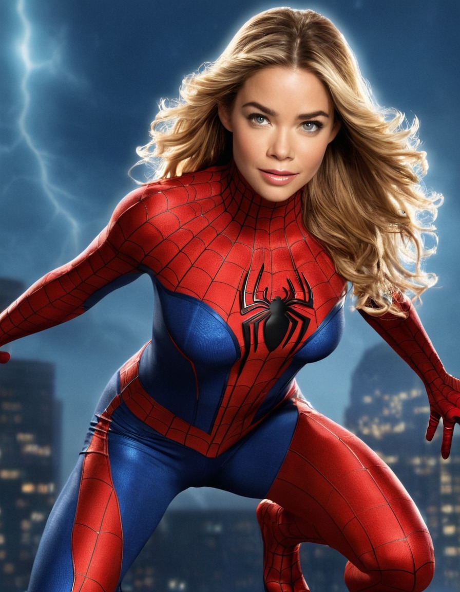 denise richards, spiderman, actress, superhero, comics