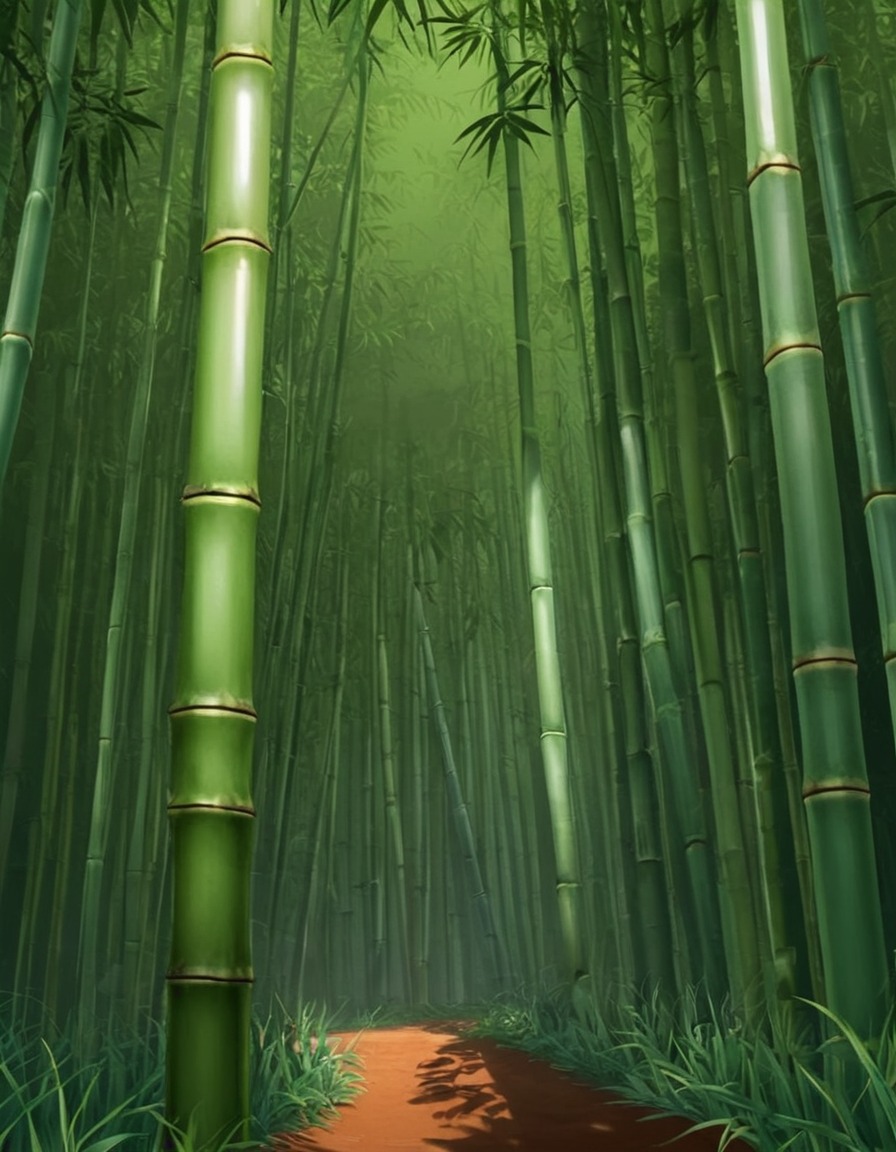 nature, beauty, bamboo forest, landscape, natural beauty