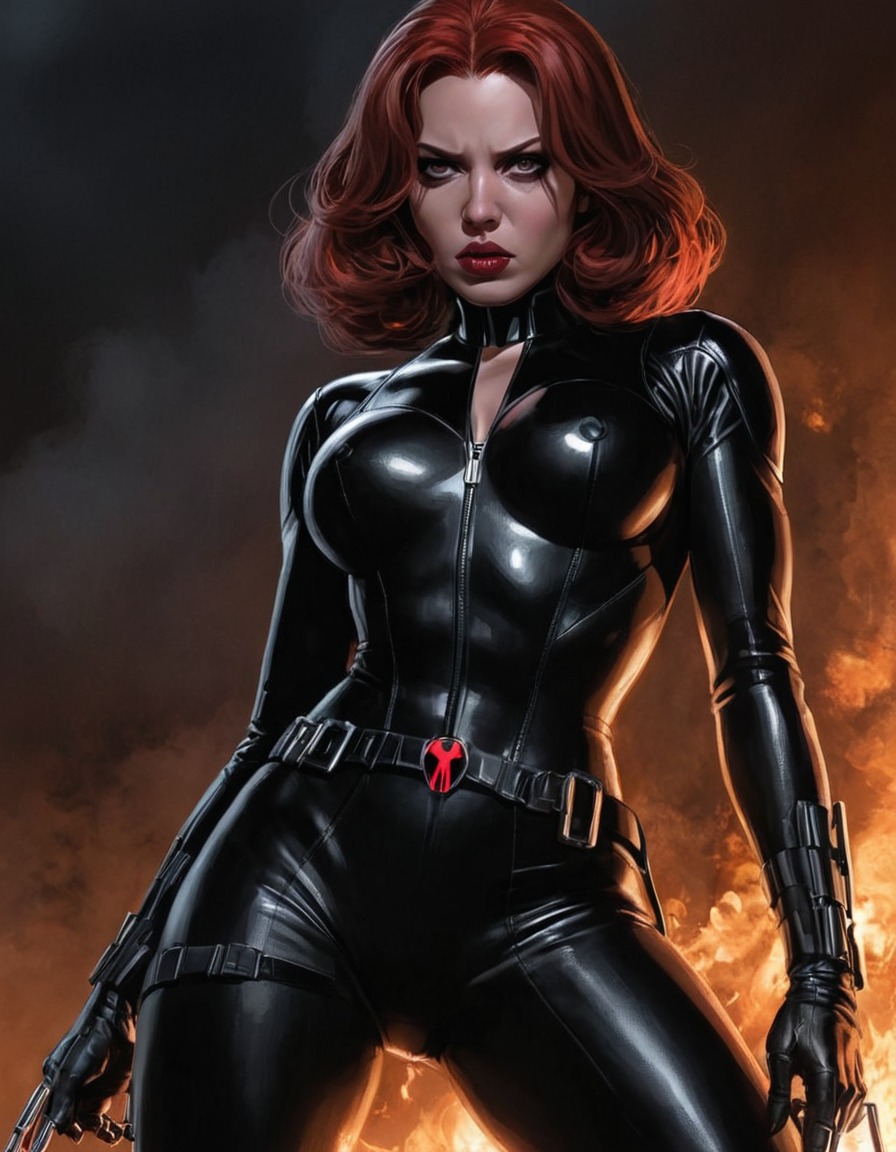 black widow, marvel comics, superhero, villain, evil, natasha romanoff