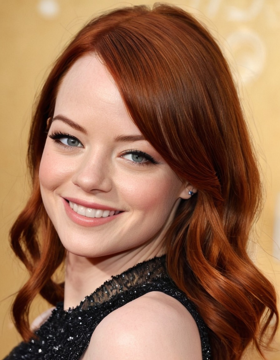 emma stone, smiling, actress, hollywood, red carpet, beauty, confidence