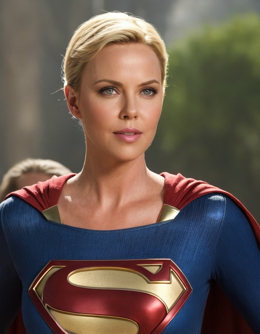 charlize theron, actress, supergirl, superhero, action, fantasy, film