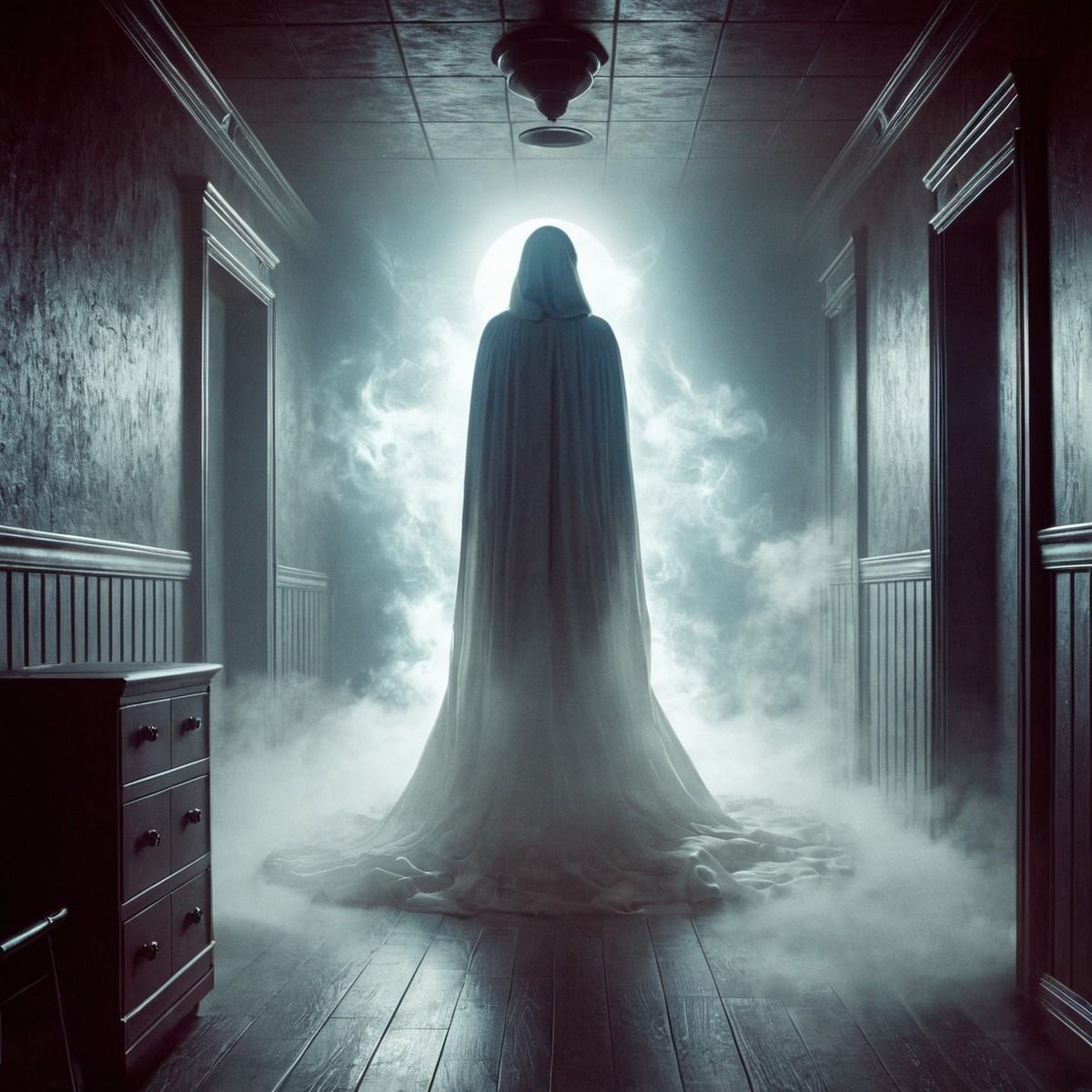 horror, monster, creepy, ghost, spooky, spirit, supernatural, halloween, fog, apparition