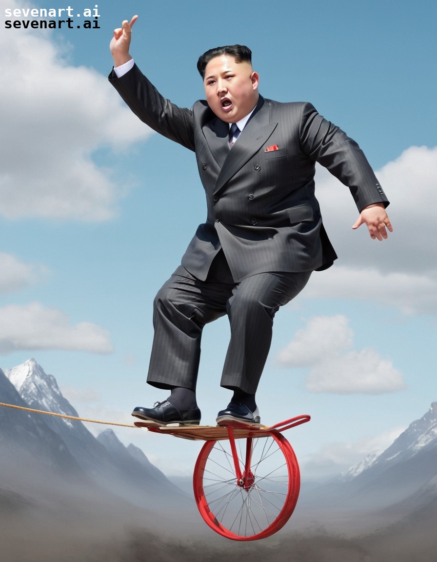 satirical, leadership, balance, risk-taking, comedy, kim jong-un, north korea