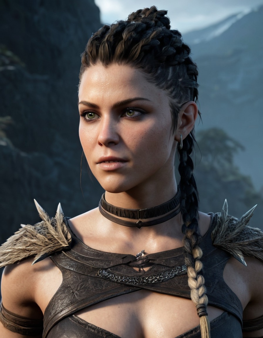 senua, hellblade: senua's sacrifice, action-adventure, psychological horror, norse mythology, mental health, warrior