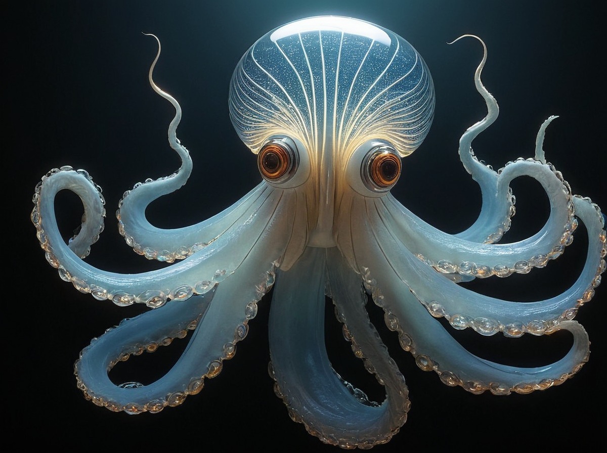 digitalart, digitalpainting, creature, octopus, conceptart, animal, jellyfish, characterdesign, animalart, fanart, beautiful, epic, magic, nature, photoshop, roots, squid, white