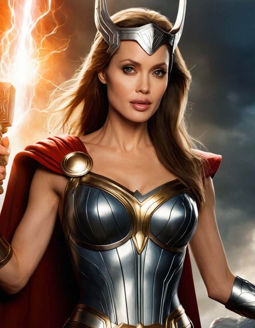 angelina jolie, thor, marvel, actor, entertainment, film, superhero