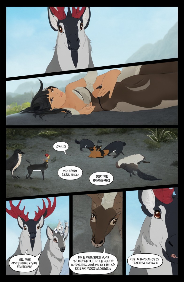 comic, deer, deercomic, goldenshrike