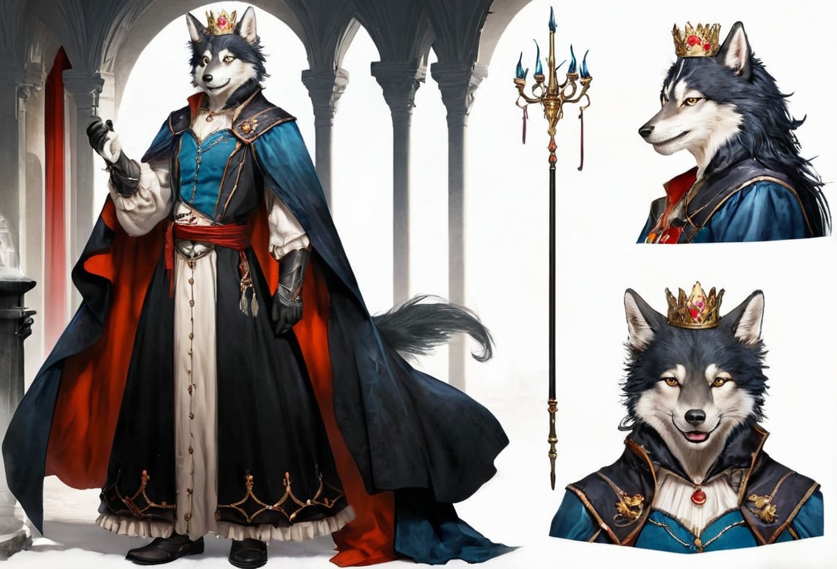 adoptable, characterdesign, fantasycharacter, fantasycreature, fantasyportrait, fantasywolf, furry, furryanthro, king, prince, referencesheet, wolfcharacter, wolffurry, medievaloutfit, medievalclothes, furrymale, wolfcanine, furrycharacter, wolfadoptables, aiart, adoptablesopen, wolf_adoptable, adoptadoptable, adoptableadoptables, furryadoptable, princeadopt, furry_character, furry_male, furry_adoptable, king_adoptable