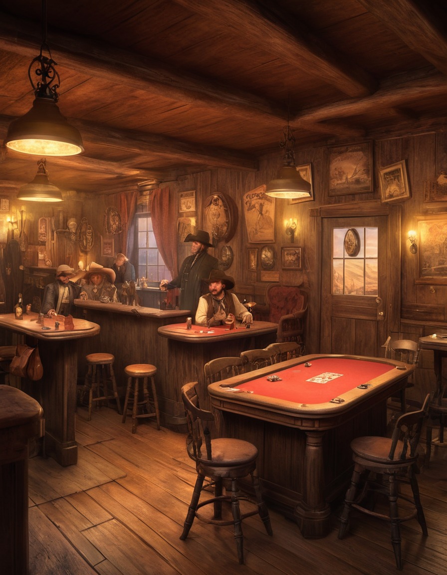 saloon, card players, cowboys, wild west, gambling, old west, computer games