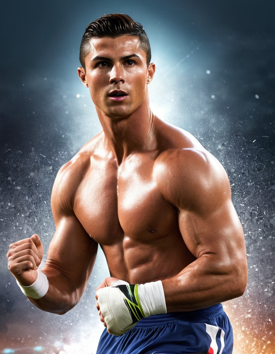 cristiano ronaldo, fitness, athlete, soccer player, muscular, exercise, training