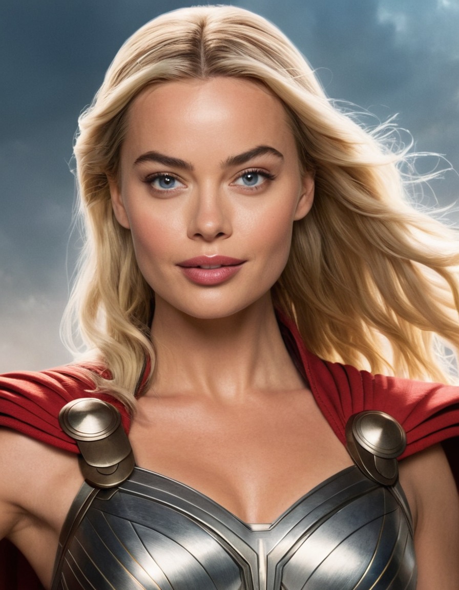 margot robbie, thor, marvel, goddess of thunder, actress, superhero, aspirational casting