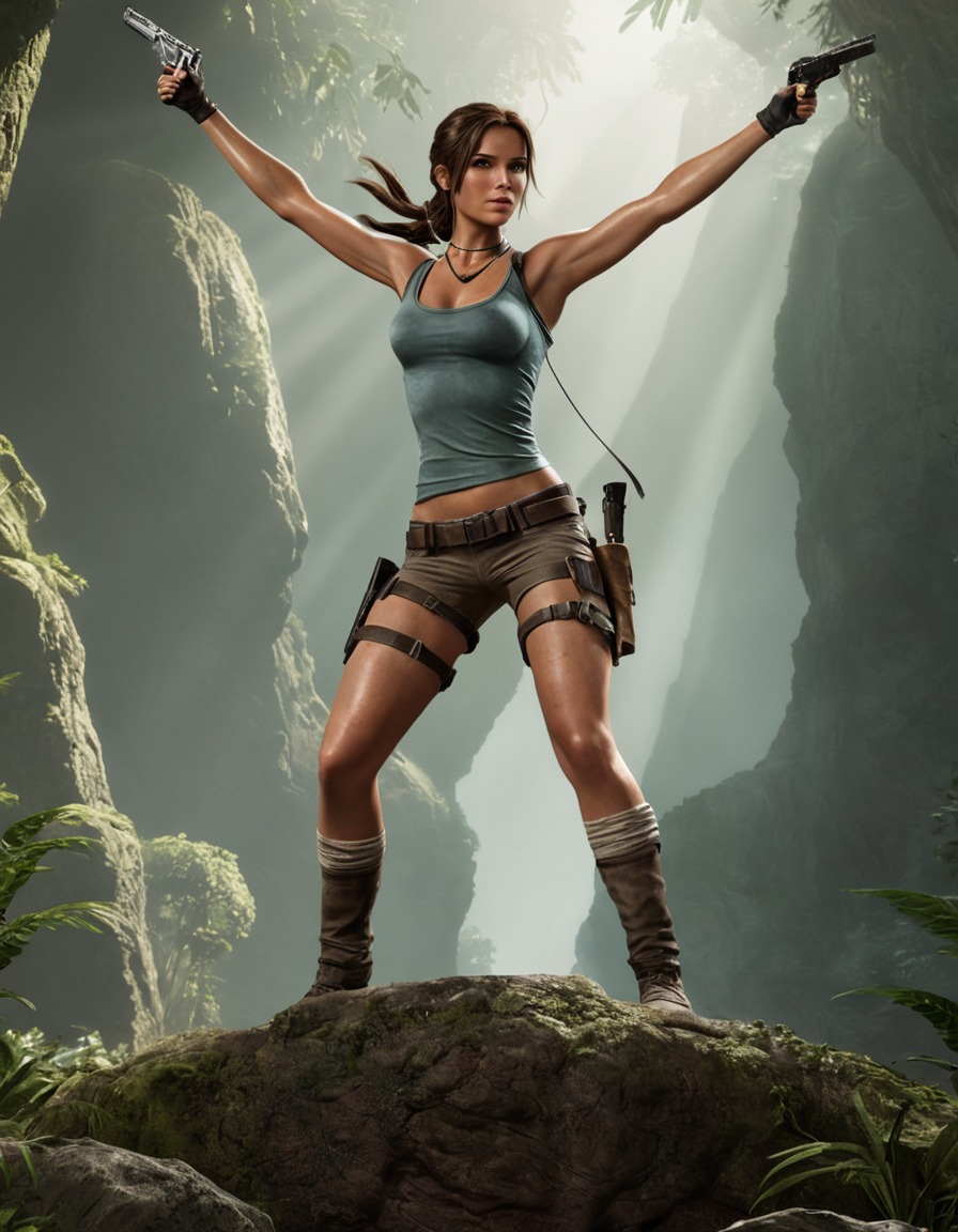 lara croft, tomb raider, action-adventure, video games, female protagonist, adventurer