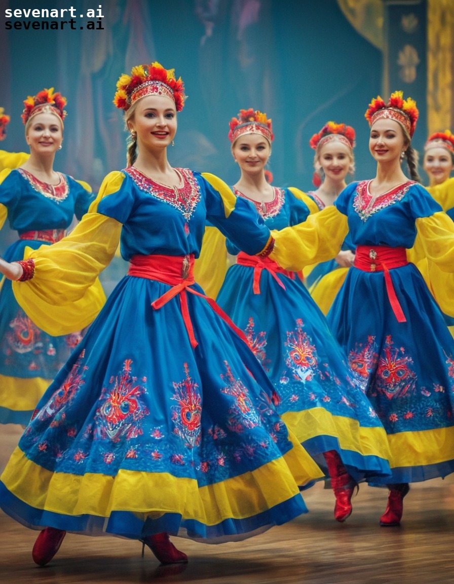 ukrainian culture, folk dance, traditional attire, performance, vibrant costumes, ukraine, ukrainians