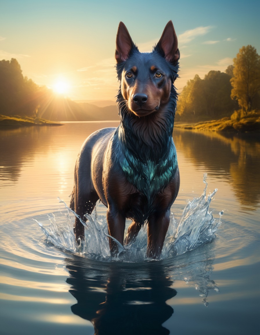 kelpie, scottish folklore, loch ness, mythical creature